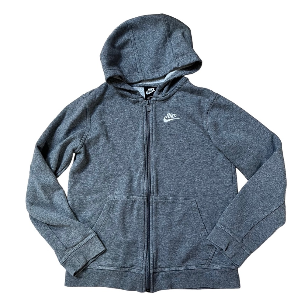 Nike Gray Zip Up Jacket Size Large